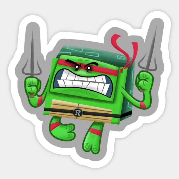 Raph Sticker by Xander13